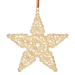 Ornaments*The Met Store 2024 Sterling Silver Star Ornament