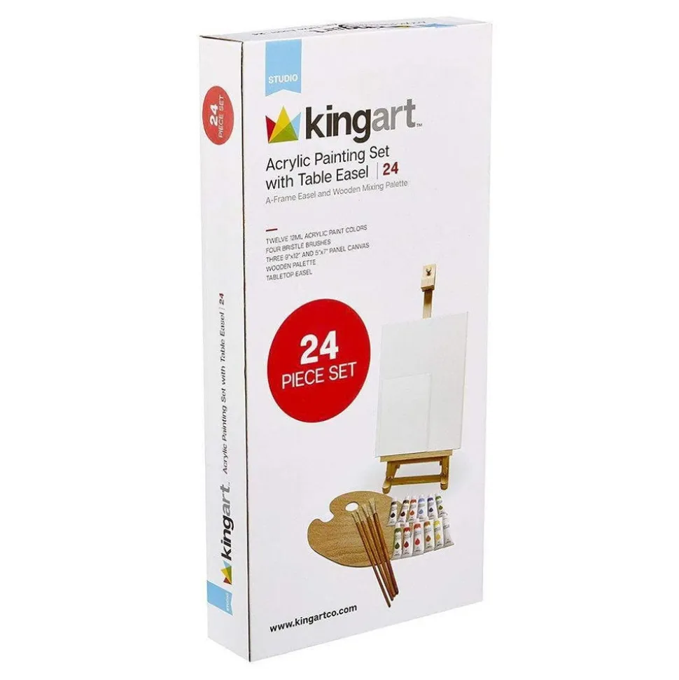 Art Supplies & Easels*The Met Store Acrylic Paint and Tabletop Easel Set