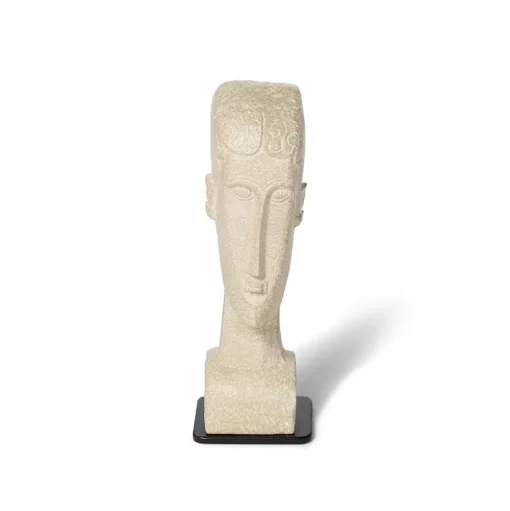 Sculpture*The Met Store Amedeo Modigliani: Medium Stone Tête Sculpture