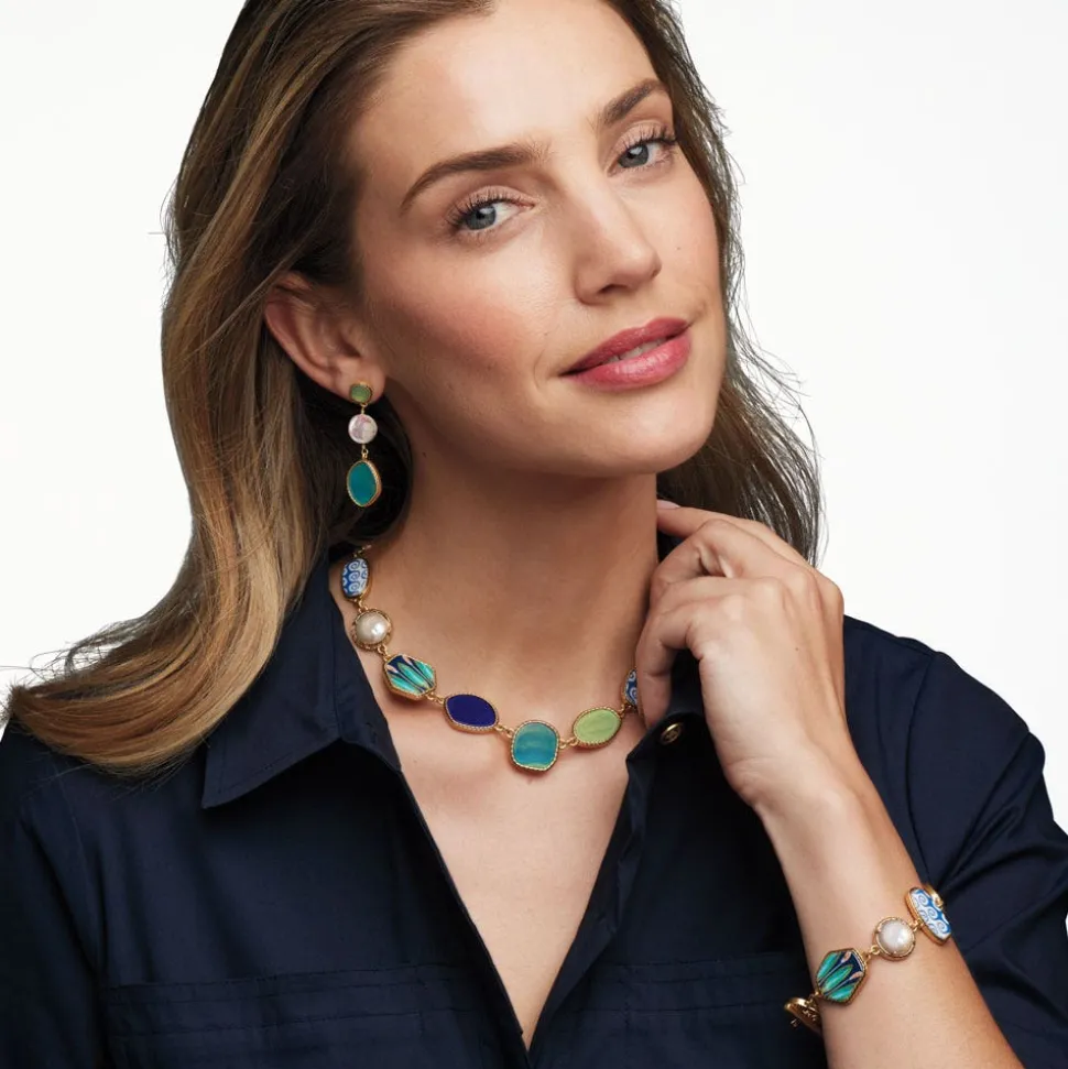 Necklaces*The Met Store Ancient Mixed Motifs Glass Statement Necklace