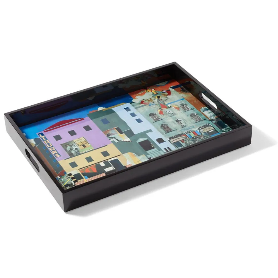Tableware|Decorative Accents*The Met Store Bearden The Block Lacquer Tray