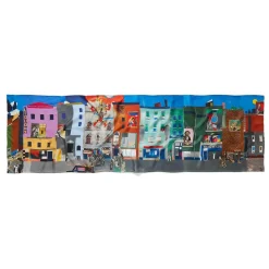 Scarves & Wraps*The Met Store Bearden The Block Oblong Silk Scarf