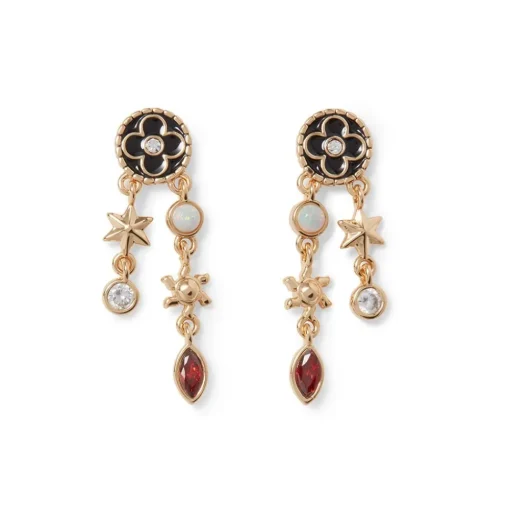 Earrings*The Met Store Celestial Symbols Chandelier Earrings