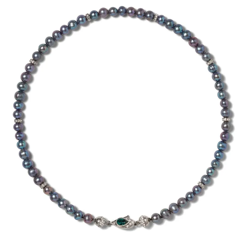 Jewelry Sets*The Met Store Chelsea Peacock Pearl Necklace and Drop Earrings Set
