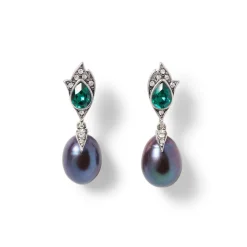 Jewelry Sets*The Met Store Chelsea Peacock Pearl Necklace and Drop Earrings Set