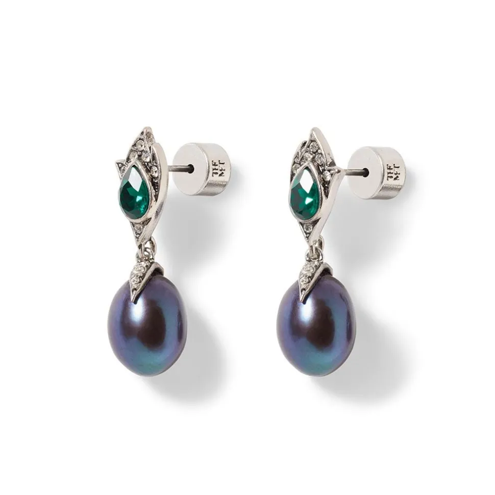 Jewelry Sets*The Met Store Chelsea Peacock Pearl Necklace and Drop Earrings Set