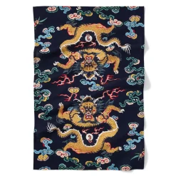 Tableware*The Met Store Chinese Dragon Rank Badge Apron and Tea Towel Set