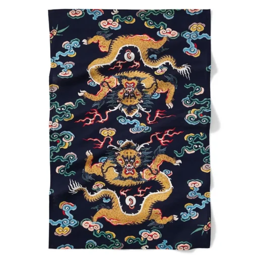 Tableware*The Met Store Chinese Dragon Rank Badge Apron and Tea Towel Set