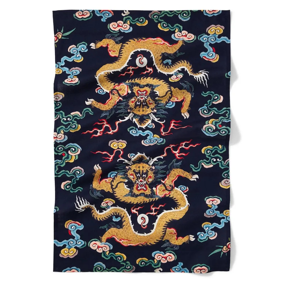 Tableware*The Met Store Chinese Dragon Rank Badge Apron and Tea Towel Set