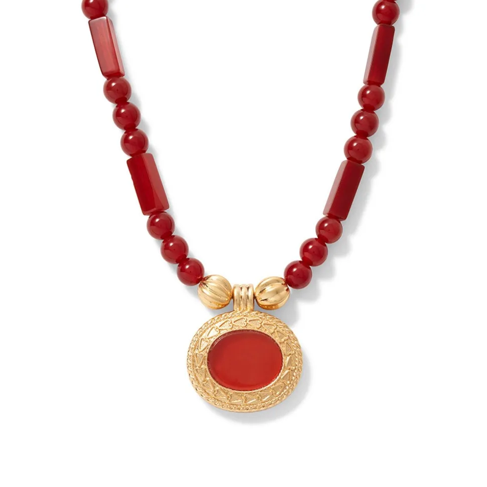 Necklaces*The Met Store Classical Carnelian Pendant Necklace