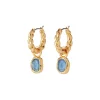 Earrings*The Met Store Cypriot Twist Hoop Earrings with Removable Charms