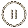Jewelry Sets*The Met Store European Buckle Enamel Collar Necklace and Drop Earrings Set