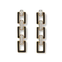 Jewelry Sets*The Met Store European Buckle Enamel Collar Necklace and Drop Earrings Set