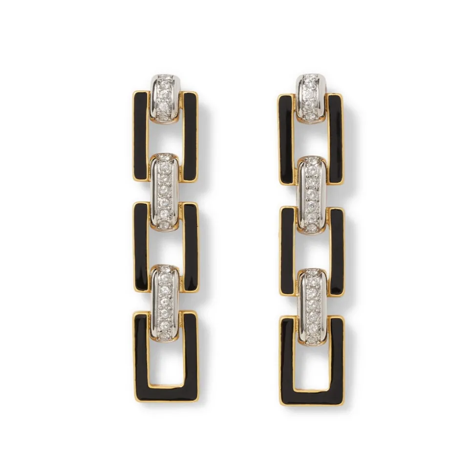 Jewelry Sets*The Met Store European Buckle Enamel Collar Necklace and Drop Earrings Set