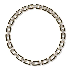 Jewelry Sets*The Met Store European Buckle Enamel Collar Necklace and Drop Earrings Set
