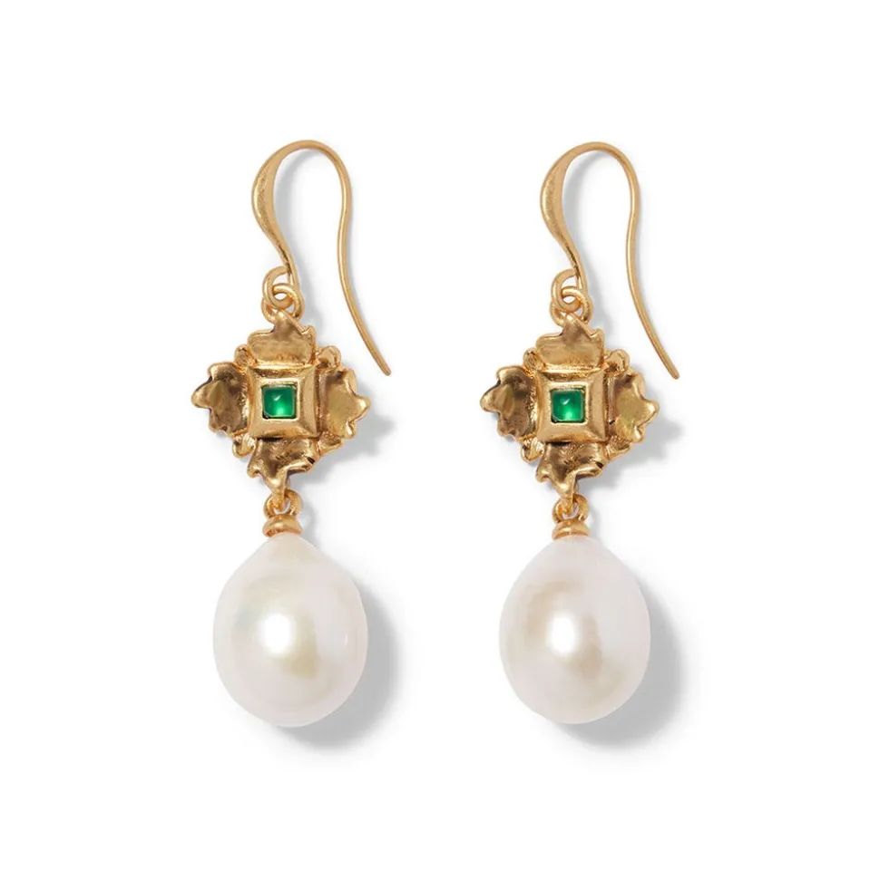 Earrings*The Met Store French Amor Double-Drop Earrings