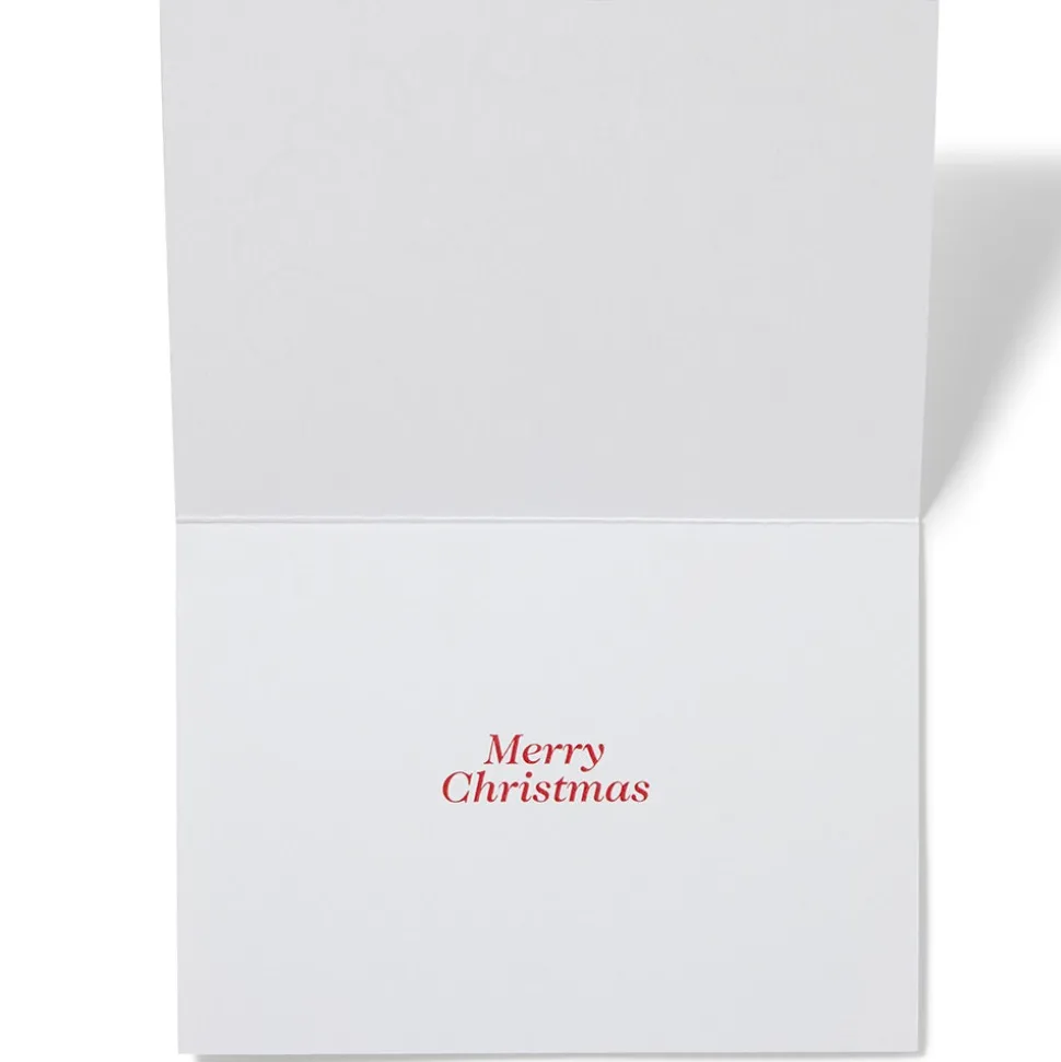 Holiday Cards*The Met Store Gordon: Santa Riding Reindeer Fine Holiday Cards