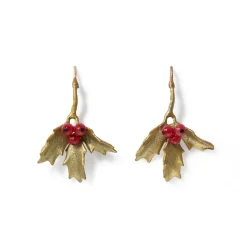Earrings*The Met Store Holly Berry Jade Drop Earrings
