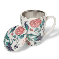 Tableware*The Met Store Iznik Garden Covered Mug with Tea Infuser