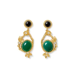 Jewelry Sets*The Met Store Japanese Imari Collar Necklace and Linear Drop Earrings Set