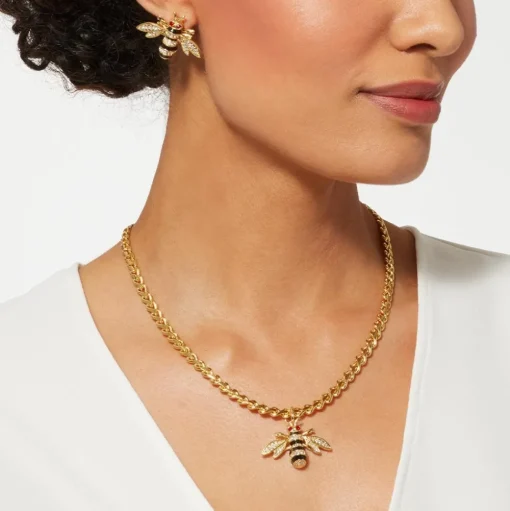 Necklaces*The Met Store Jeweled Bee Pendant Necklace