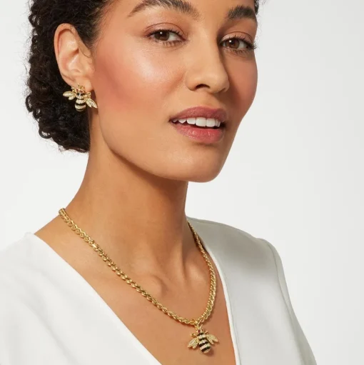 Necklaces*The Met Store Jeweled Bee Pendant Necklace