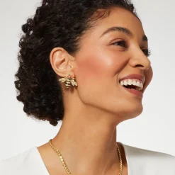 Earrings*The Met Store Jeweled Bee Stud Earrings