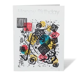 Notecards & Correspondence*The Met Store Kandinsky Small Worlds Happy Birthday Cards