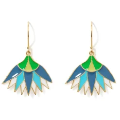 Earrings*The Met Store Lotus Blossom Drop Earrings