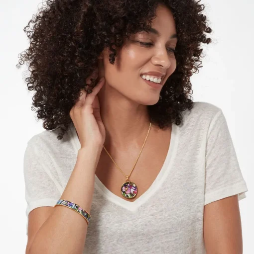 Bracelets*The Met Store Magnolias and Irises Enamel Bangle