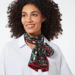 Scarves & Wraps*The Met Store Medieval Millefleurs Oblong Silk Scarf