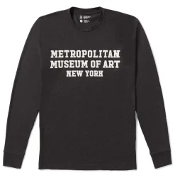 Clothing*The Met Store Met Campus Long-Sleeve Tee White