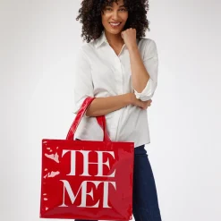 Bags*The Met Store Met Logo Vinyl Tote