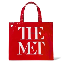 Bags*The Met Store Met Logo Vinyl Tote