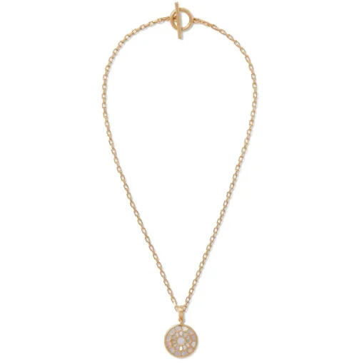 Necklaces*The Met Store Mother-of-Pearl Mosaic T-Bar Pendant Necklace