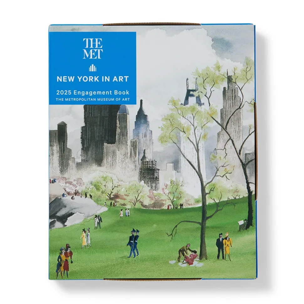 Calendars*The Met Store New York in Art Spiral-Bound Engagement Calendar 2025