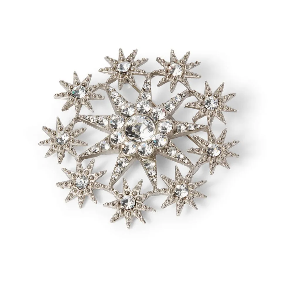 Pins & Brooches*The Met Store Ottoman Star Antiqued Silver Brooch