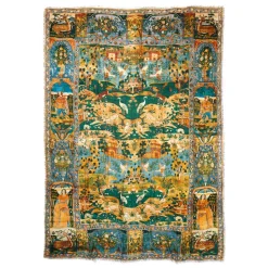 Scarves & Wraps*The Met Store Persian Pictorial Textile Oversize Oblong Scarf