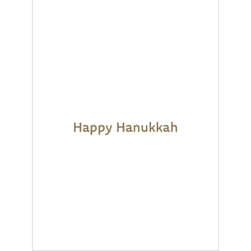 Holiday Cards*The Met Store Podwal: Menorah Dreidel Holiday Cards
