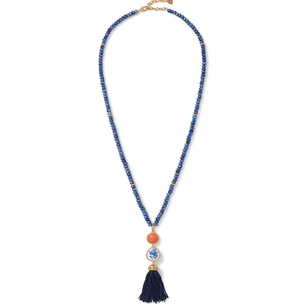 Jewelry Sets*The Met Store Qing Bottle Lariat Necklace and Floral Drop Earrings Set