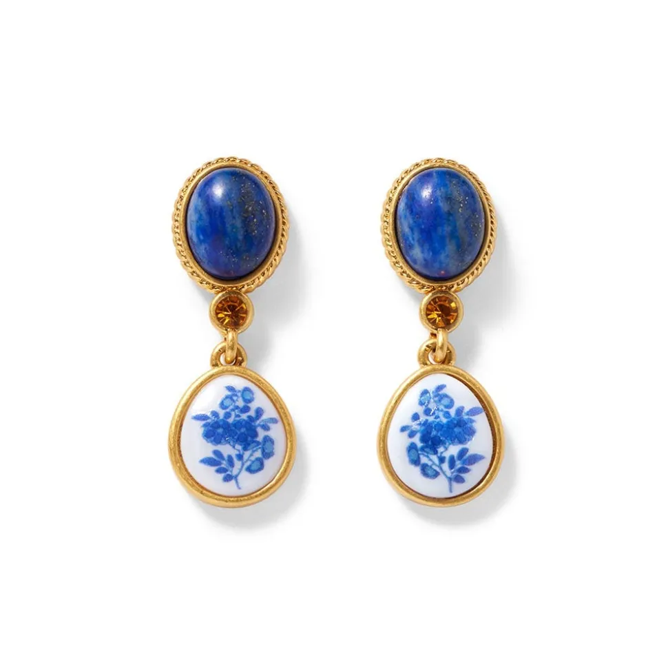 Jewelry Sets*The Met Store Qing Bottle Lariat Necklace and Floral Drop Earrings Set