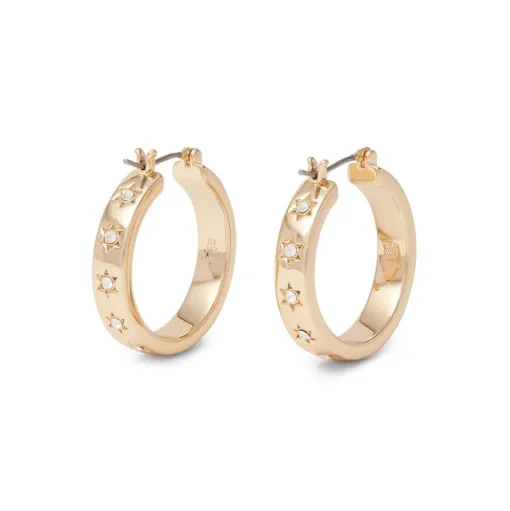 Earrings*The Met Store Star Hoop Earrings