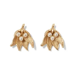 Earrings*The Met Store The Met Cloisters Garden Fava Bean Stud Earrings