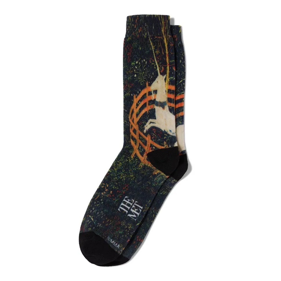 Small Accessories*The Met Store Unicorn in a Garden Socks