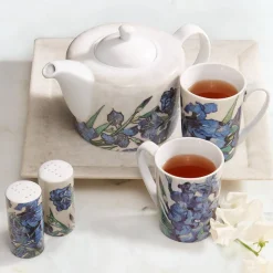 Tableware*The Met Store Van Gogh Irises Teapot