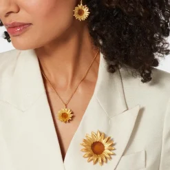 Pins & Brooches*The Met Store Van Gogh Sunflower Brooch