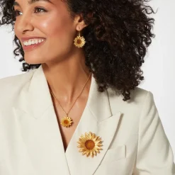 Pins & Brooches*The Met Store Van Gogh Sunflower Brooch