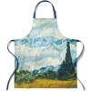 Tableware*The Met Store Van Gogh Wheat Field with Cypresses Apron