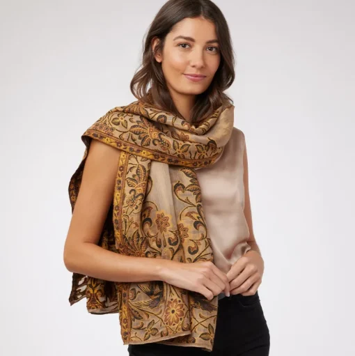 Scarves & Wraps*The Met Store Victorian Foliate Jacquard Shawl